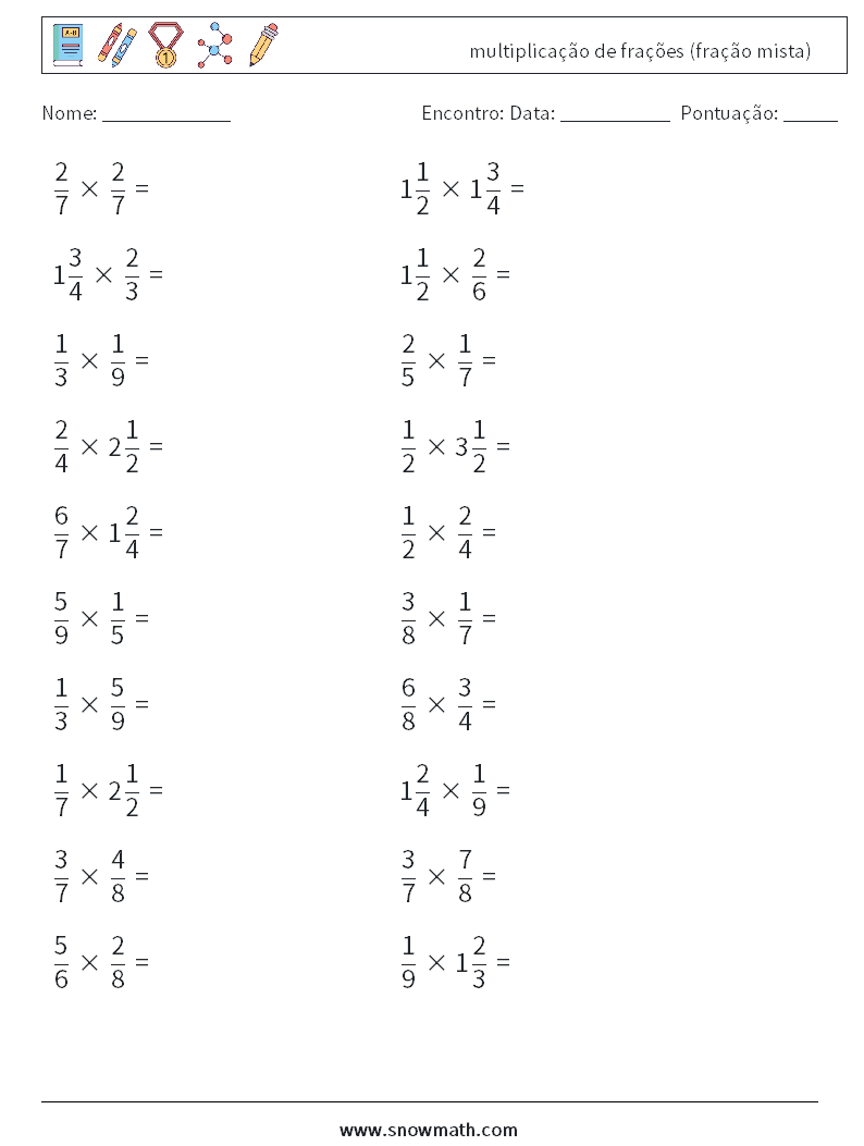 Simplificação de Frações, PDF, Fração (Matemática)